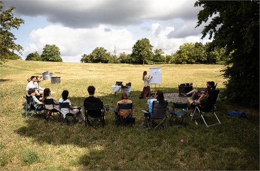 Moderiertes Retreat im Grünen